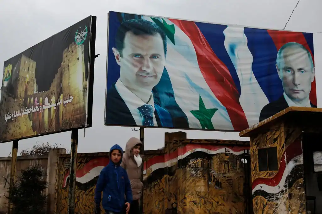 Assad and Putin united during the Syrian Civil War in the name of alter-imperialism.